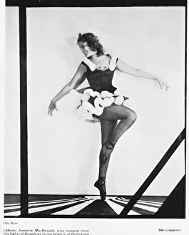 Jeannette MacDonald who jumped from Broadway to Hollywood