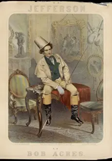 1829 Prints: Jefferson as Bob Acres