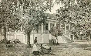 Jefferson Prints: Jefferson Davis's House at Beauvoir, Mississippi