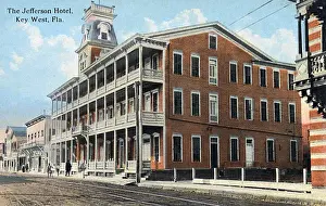 Jefferson Prints: Jefferson Hotel, Key West, Florida, USA