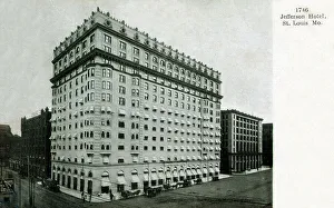Jefferson Prints: Jefferson Hotel, St. Louis, Missouri, USA