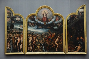 Images Dated 15th February 2012: Jehan Bellegambe the Elder (1470-1535 / 1536). Triptych of