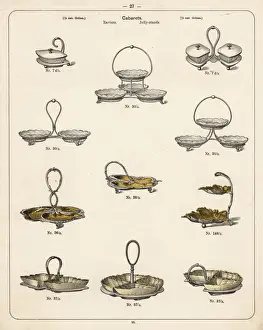 Catalog Prints: Jelly stands and servers