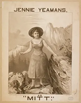 Jennie Prints: Jennie Yeamans as Mitt Jennie Yeamans as Mitt