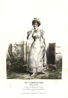 Fanny Gallery: Jenny Vertpre as Michelette in La Servante Justifiee, 1822