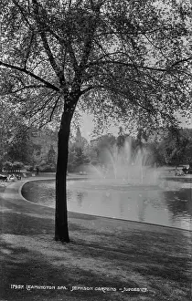 Leamington Prints: Jephson Gardens in Leamington Spa