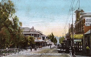 Suburban Shopping Street