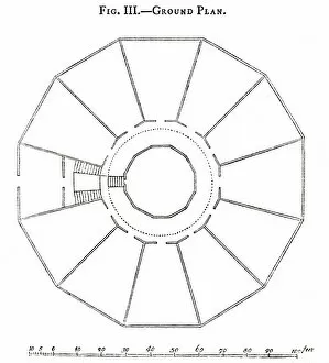 Jeremy Benthams Panopticon - ground plan