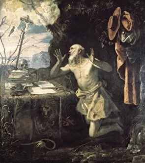 Tintoretto Gallery: JEROME, Saint (347-420). Father and doctor of the