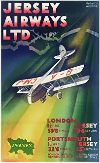 Images Dated 24th May 2012: Jersey Airways Poster