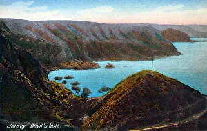 Eerie Prints: Jersey, Channel Islands - Devil's Hole