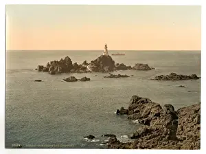 Corbiere Prints: Jersey, Corbiere Lighthouse, I, Channel Islands, England