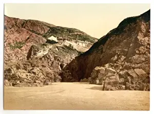 Plemont Prints: Jersey, Plemont, II, Channel Islands, England