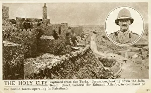 Allenby Prints: Jerusalem looking down the Jaffa Road