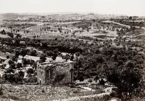 Stone Wall Prints: Jerusalem from Mount Scopus