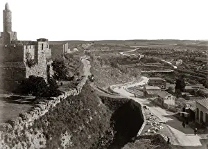 Jerusalem, Palestine (Israel) circa 1880s - Road to Bethlehe