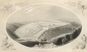 Looked Prints: Jerusalem / Titus 70Ad