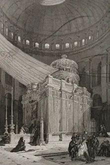 Resurrection Prints: Jerusalem. Tomb of Jesus Christ. Church of