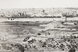Jerusalem and the valley of Jehosaphat, modern Israel