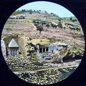 Judaism Collection: Jerusalem Valley of Jehoshaphat probably 1870s