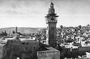 Flagellation Prints: Jerusalem viewed from Chapel of Flagellation