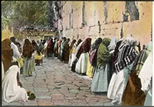 Israel Prints: JERUSALEM / WAILING WALL