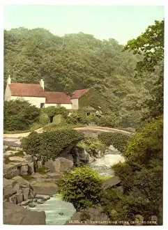 Jesmond Prints: Jesmond Dene, old mill, Newcastle-on-Tyne, England