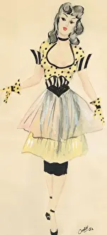 Murray's Cabaret Club Prints: Jessica - Murrays Cabaret Club costume design