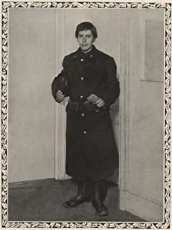 Kenney Collection: Jessie Kenney Disguised as Telegraph Boy