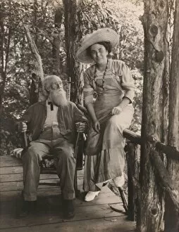 Burroughs Gallery: Jessie T. Beals with John Burroughs