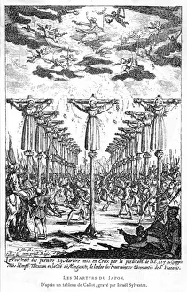 Jesuits Prints: Jesuits Martyred, Japan