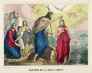 Baptism Collection: Jesus Baptised