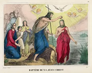 Baptist Prints: Jesus Baptised