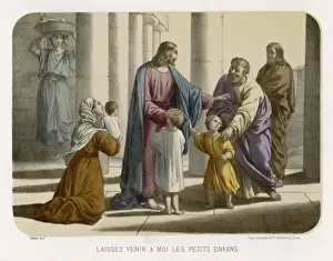 Blesses Prints: Jesus Blesses Children
