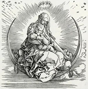 Nativity Prints: JESUS BORN - DURER