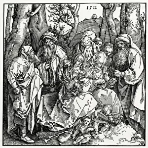 JESUS BORN - DURER
