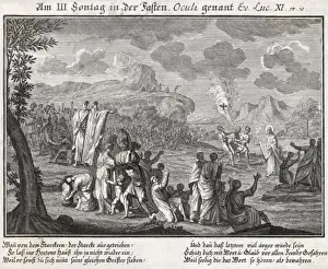 Casts Prints: Jesus Casts out a Demon