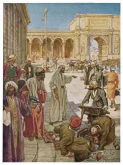 Jesus Clears Temple