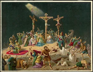 Crucifixion Prints: Jesus crucifixion