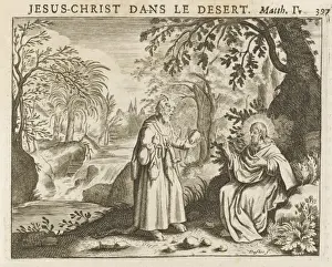 Nights Prints: Jesus in the Desert