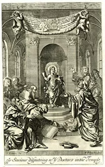 Jesus disputing with the Doctors in the Temple