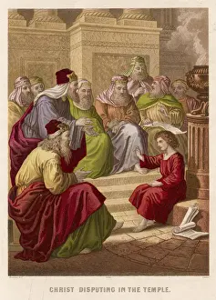 Theology Prints: JESUS & DOCTORS (KRON) JESUS & DOCTORS (KRON)