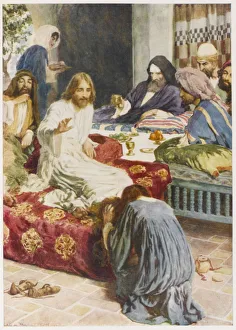 Images Dated 13th October 2007: Jesus Feet Anointed