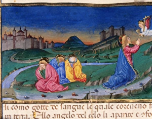 Chalice Gallery: Jesus is going away from his disciples for praying in the Mo