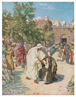 Jesus Heals a Leper