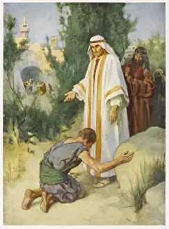 Heals Prints: Jesus Heals Lepers