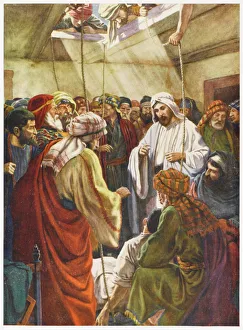 Roof Gallery: Jesus Heals Paralytic