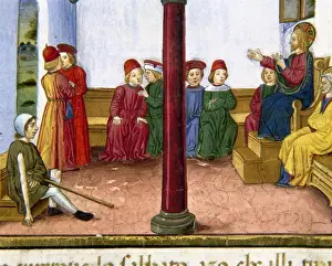Predis Prints: Jesus heals the sick on Saturday with his arm prevented. Cod