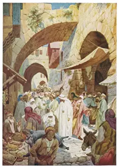 Heals Prints: Jesus Heals Woman