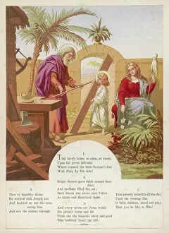 Jesus Learns Carpentry